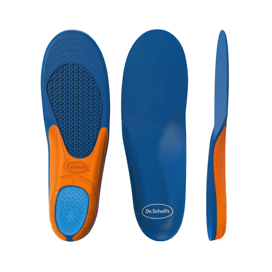 Dr.Scholl Extra Comfort All-Day Insoles with Massaging Gel Men's