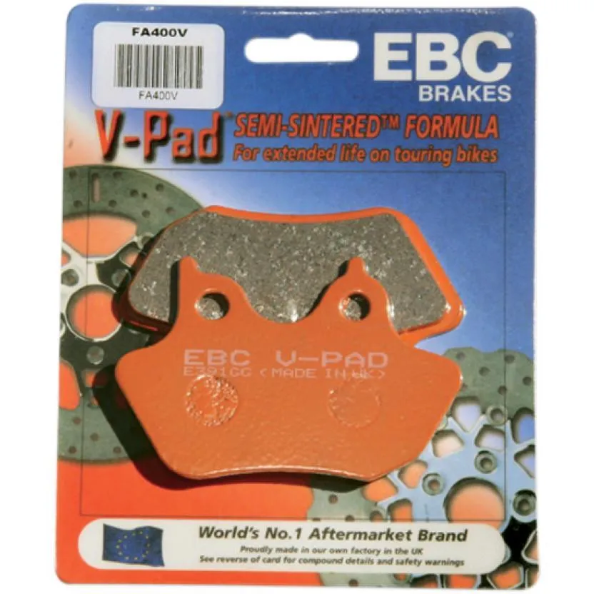 EBC Semi-Sintered V Brake Pads 1721-1398