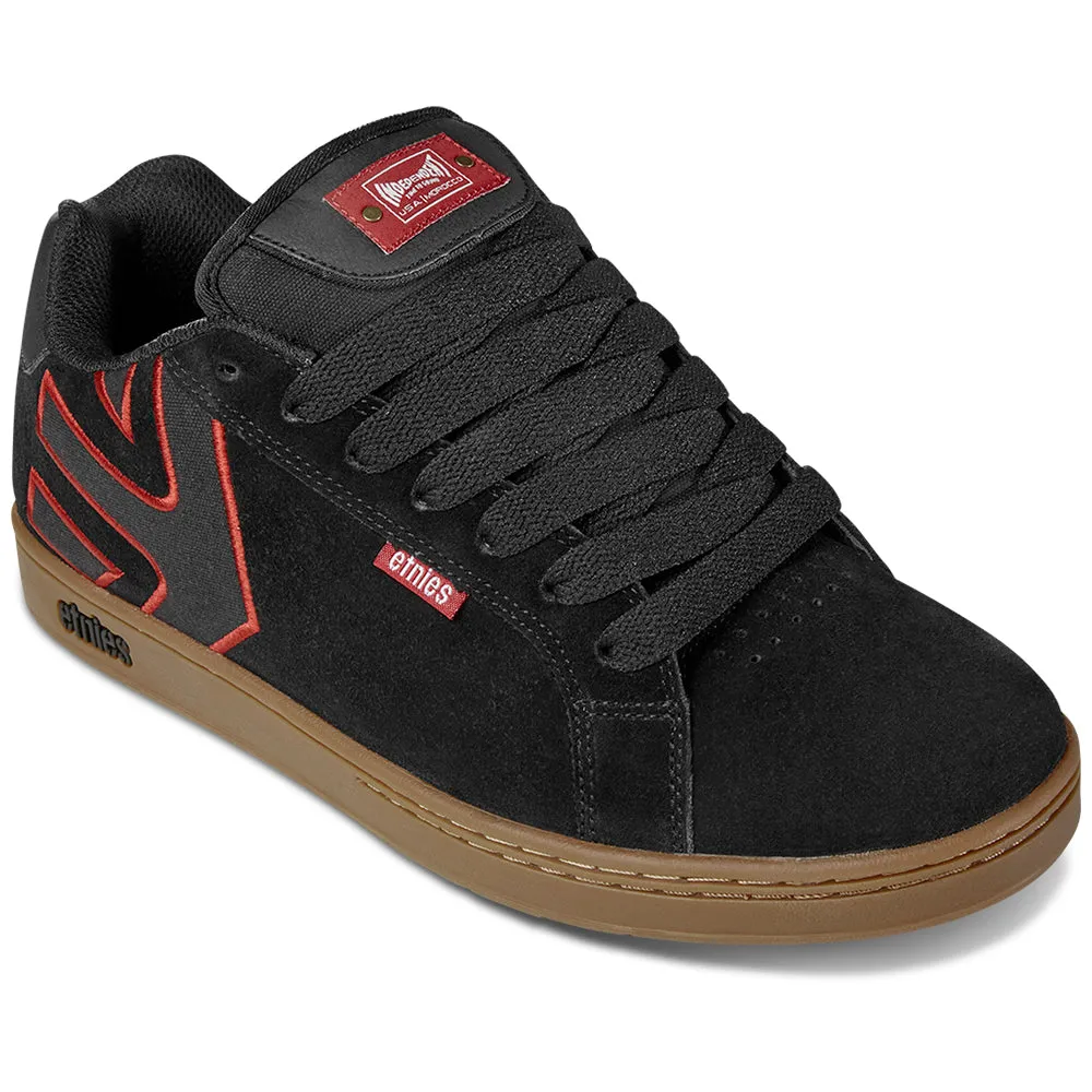 ETNIES FADER X INDY [BLACK/GUM] SHOES