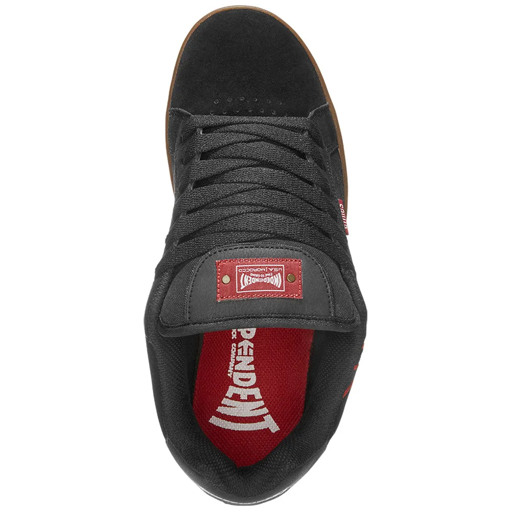 ETNIES FADER X INDY [BLACK/GUM] SHOES