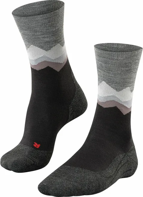 Falke Men&#x27;s TK2 Crest Trekking Socks Black | Buy Falke Men&#x27;s TK2 Crest Trekking Socks Black here | Outnorth