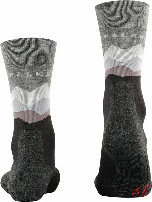 Falke Men&#x27;s TK2 Crest Trekking Socks Black | Buy Falke Men&#x27;s TK2 Crest Trekking Socks Black here | Outnorth