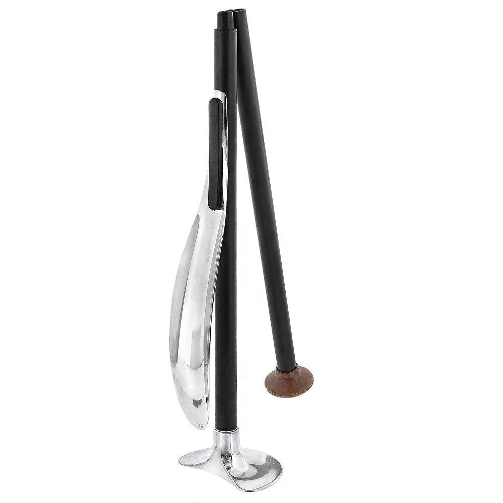 Folding EZ-Standing Shoehorn: Self-Standing, Ideal for Closet