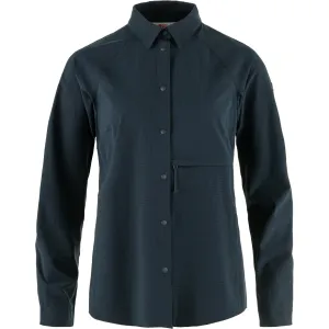 FR Abisko Trekking Shirt LS Women Dark Navy