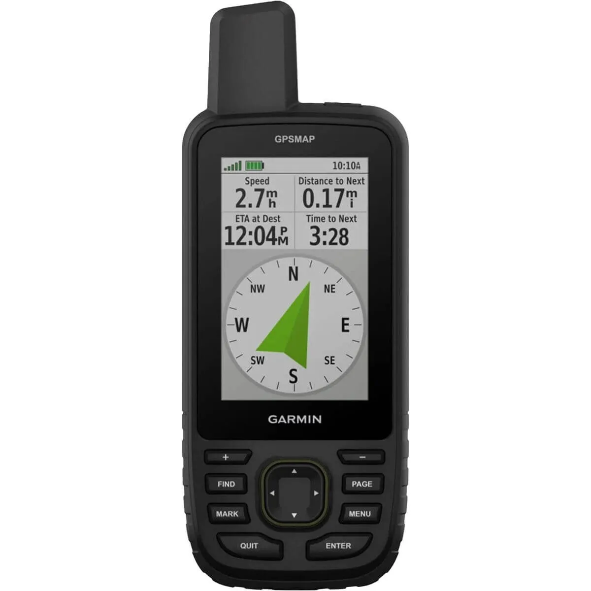 Garmin GPSMAP 67 navigator, black/green