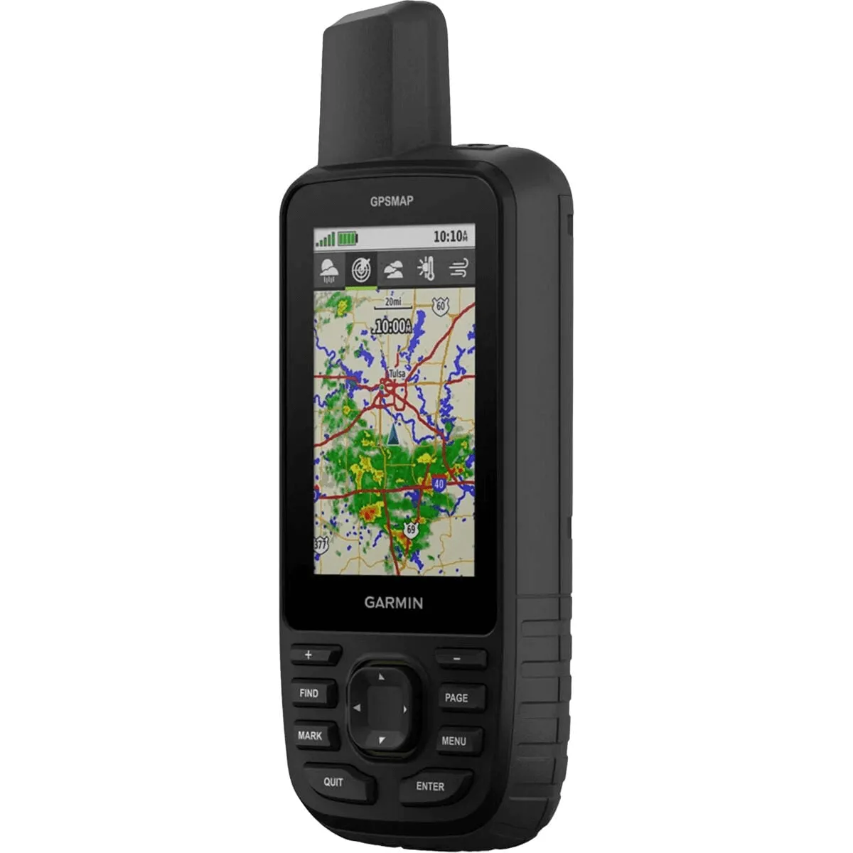 Garmin GPSMAP 67 navigator, black/green