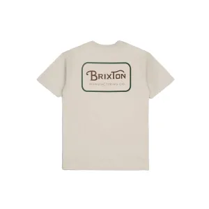 Grade S/S Tee Cream/ Trekking Green/ Sepia