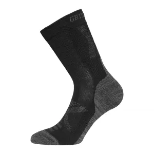 Gridarmor Merino Trekking Light Sock Jet Black | Buy Gridarmor Merino Trekking Light Sock Jet Black here | Outnorth