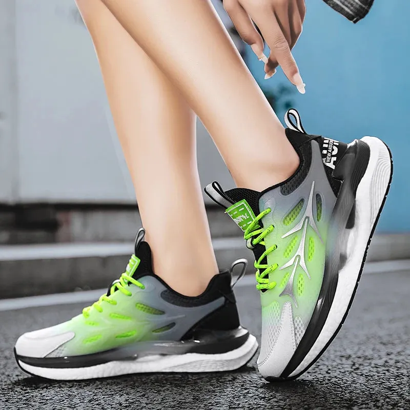 High-quality Men Running Shoes Women Air Mesh Design