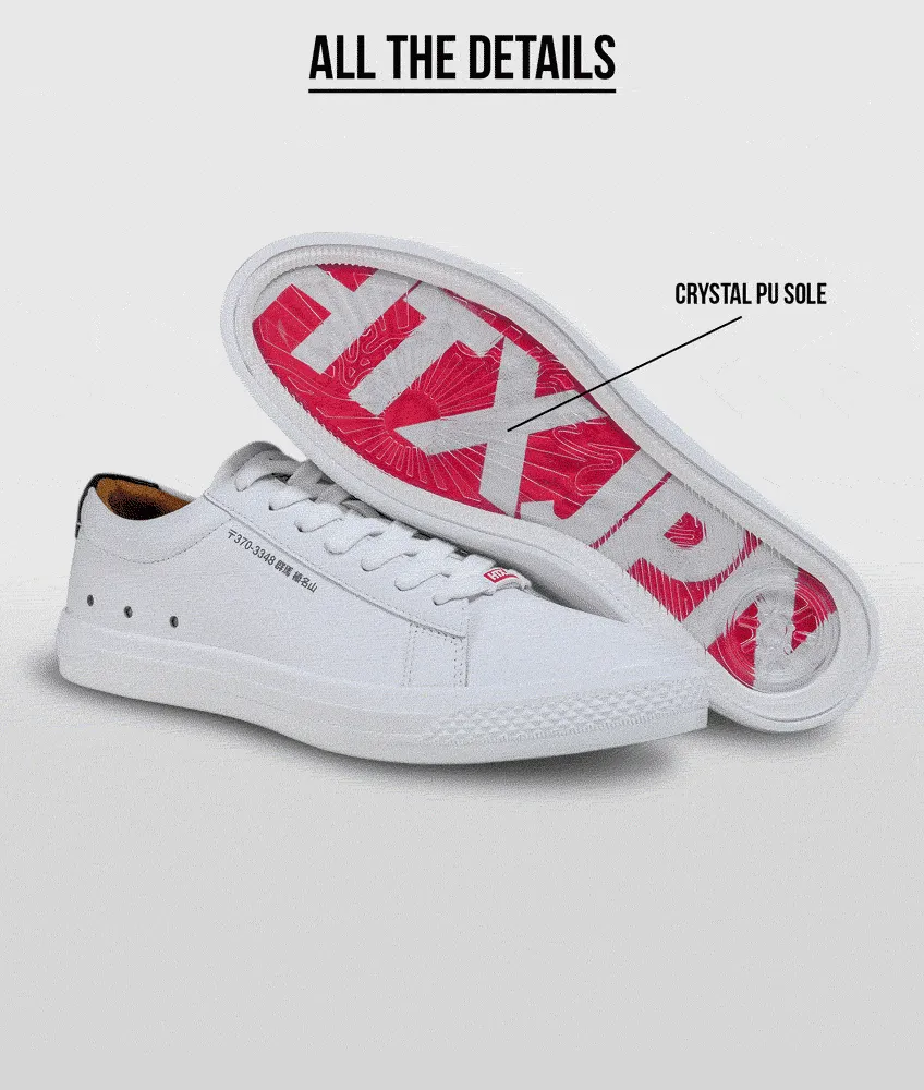 HTXJPN Gunma White Sneakers