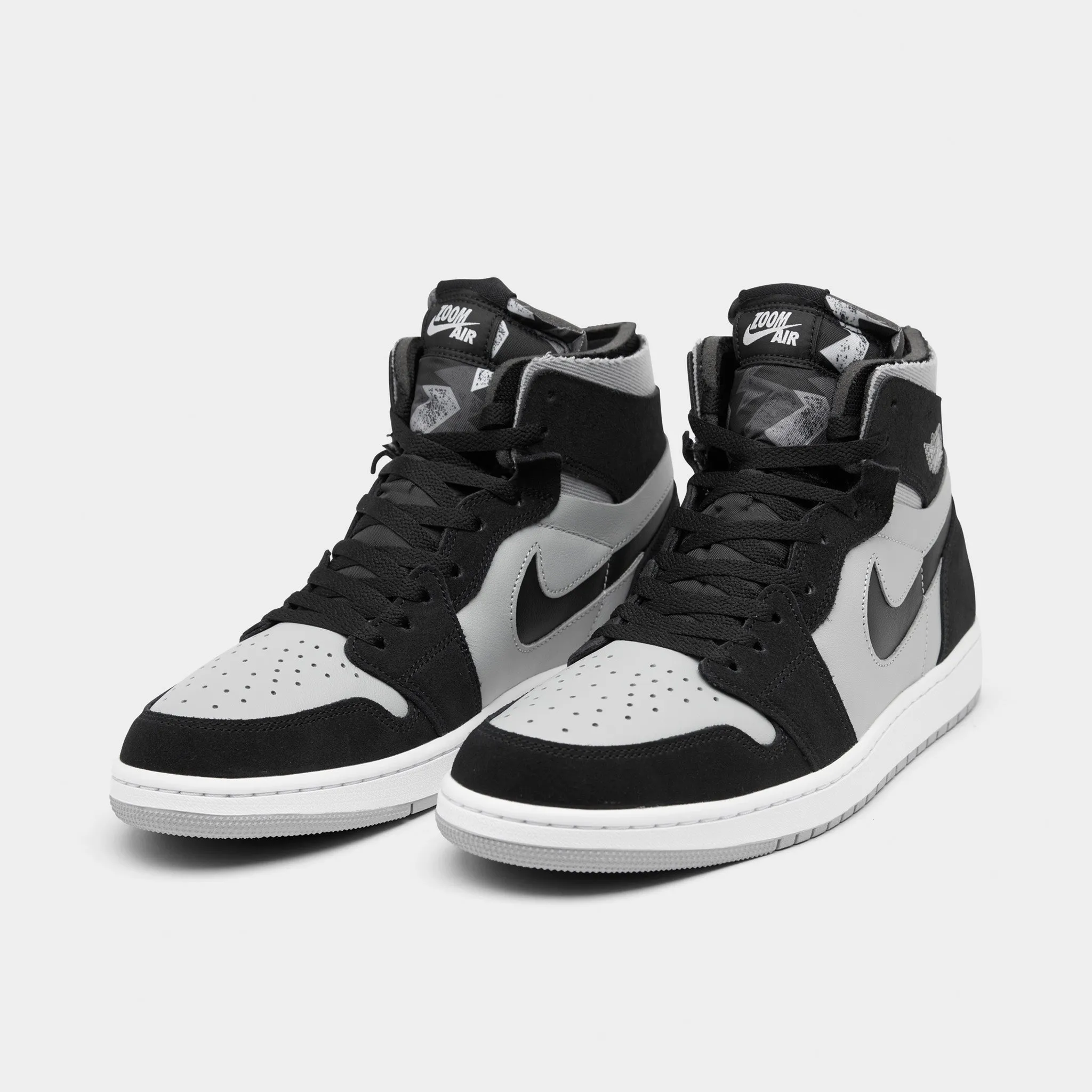 Jordan 1 Zoom CMFT Black / White - Light Smoke Grey