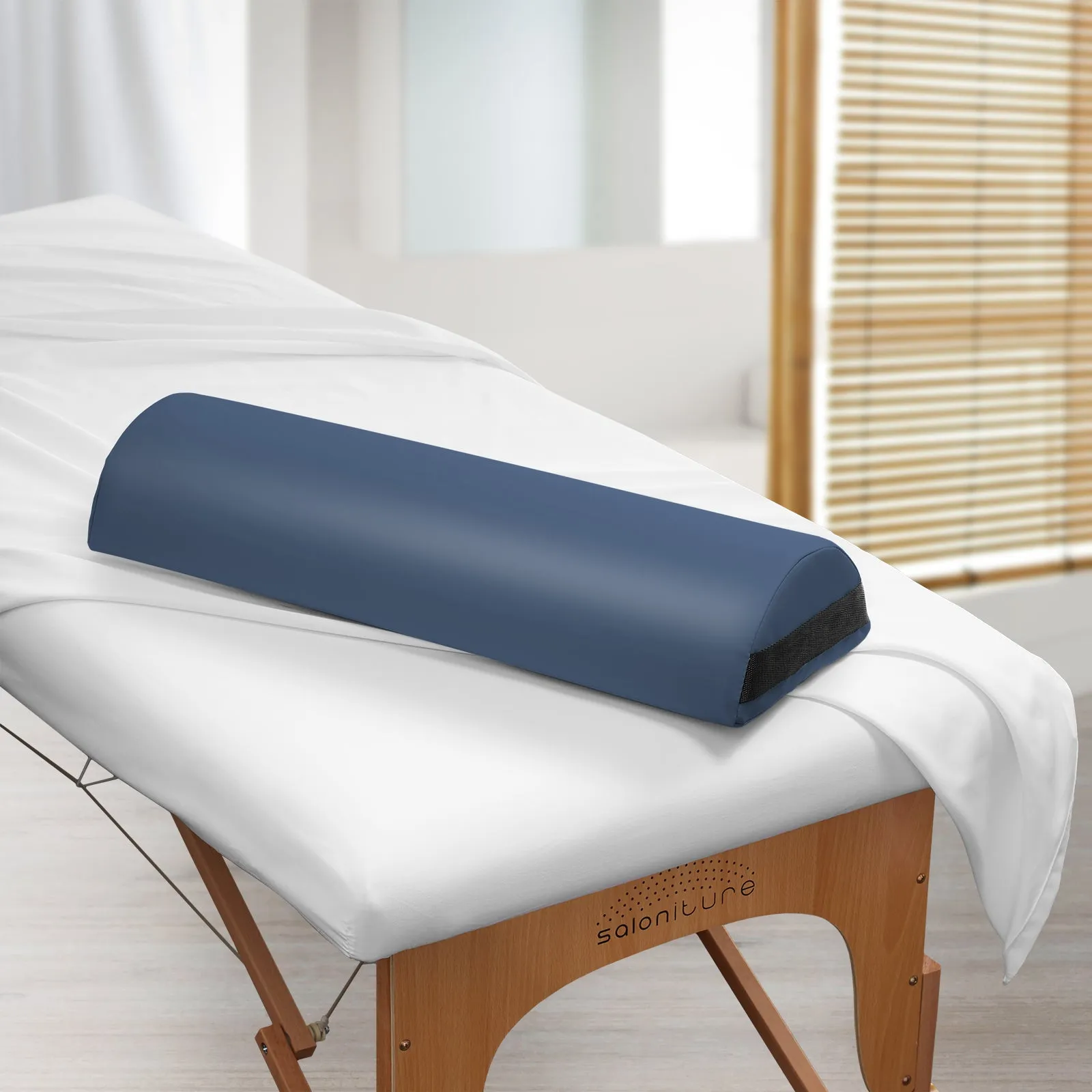 Jumbo Half Round Massage Table Bolster by Saloniture