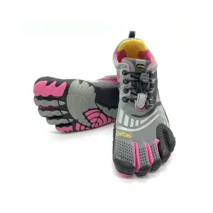 KMD Sport LS Womens Grey Black Pink (UK 5 Only)