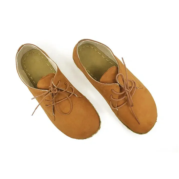 Lace Barefoot Men's Shoes Orange