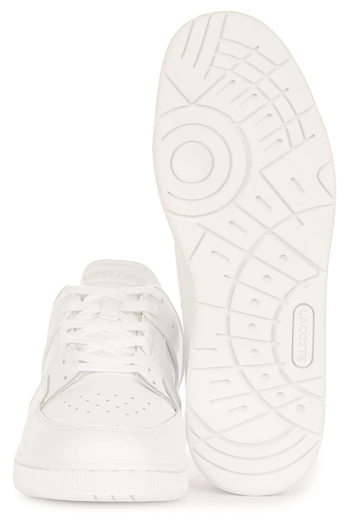 Lacoste Court Cage In White For Women