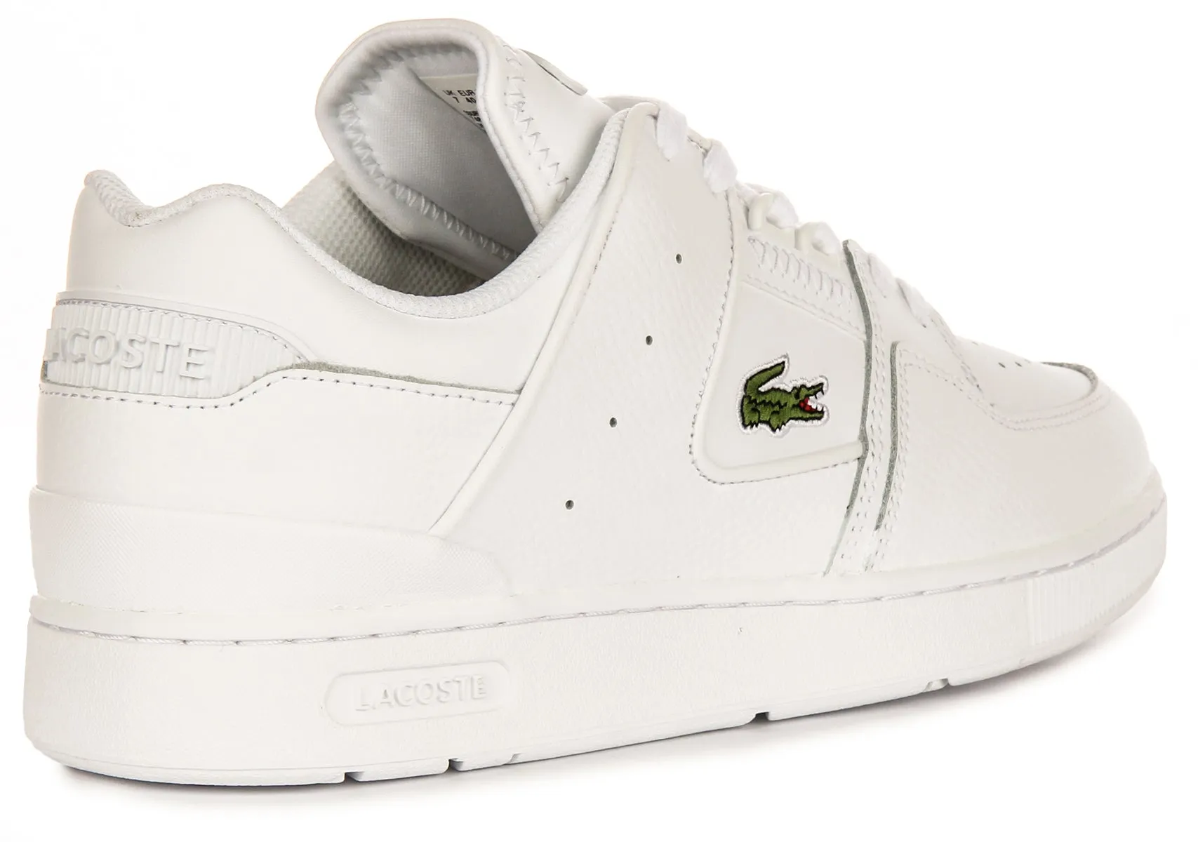 Lacoste Court Cage In White For Women