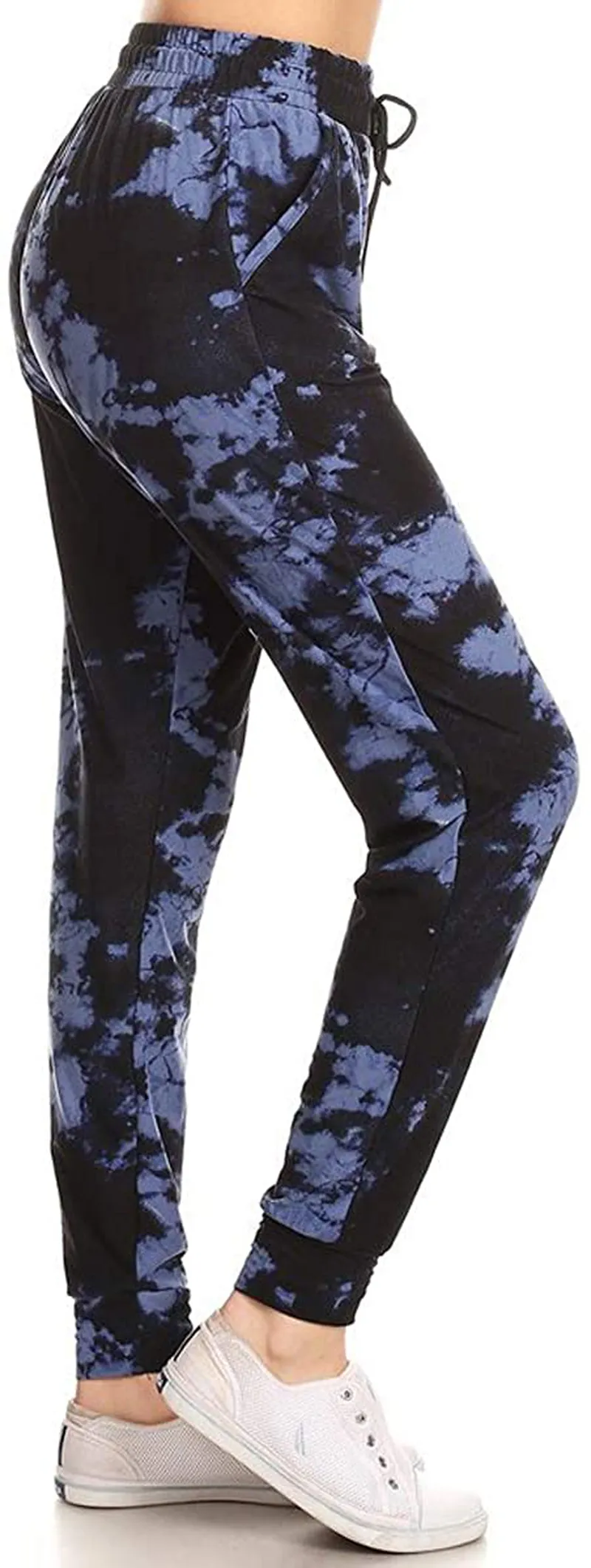 Leggings Depot Women's Popular Print High Waist Premium Jogger Track Pants(S-3X) BAT1