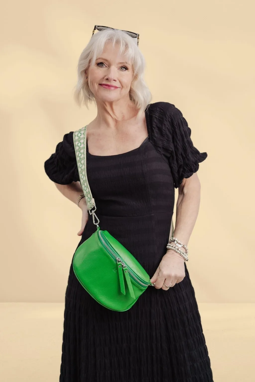 Lemon Tree Dani Leather Bag Mojito