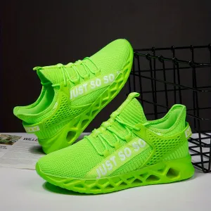 Lightweight Flying Woven Mesh Blade Type Running Sneakers