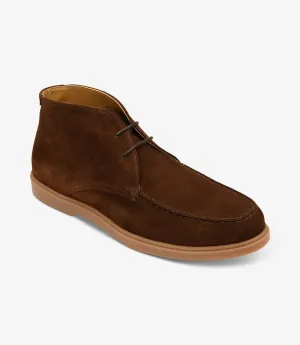 LOAKE Amalfi Desert Boot - Chocolate Suede