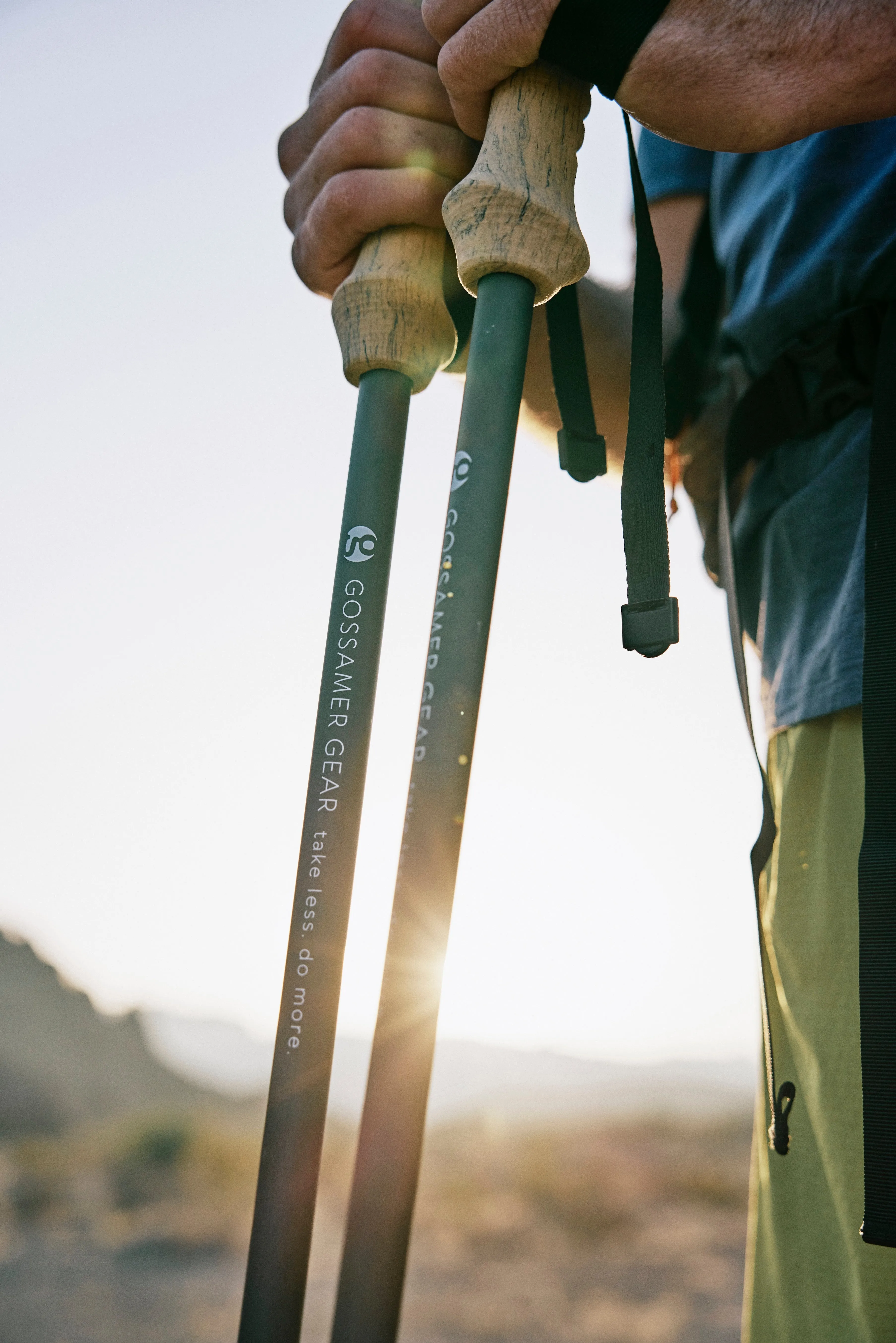 LT5 Three Piece Carbon Trekking Poles (pair)