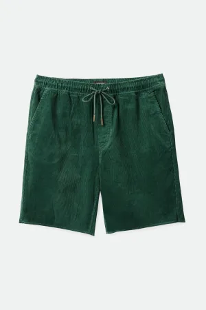 Madrid II Corduroy Short 8" - Trekking Green Cord