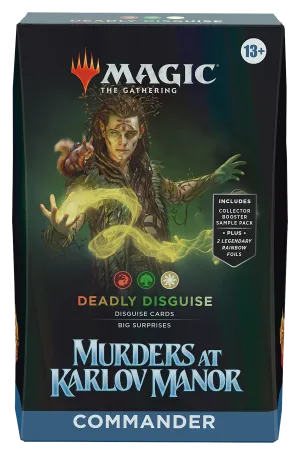 Magic the Gathering Murders at Karlov Manor Commander Deck