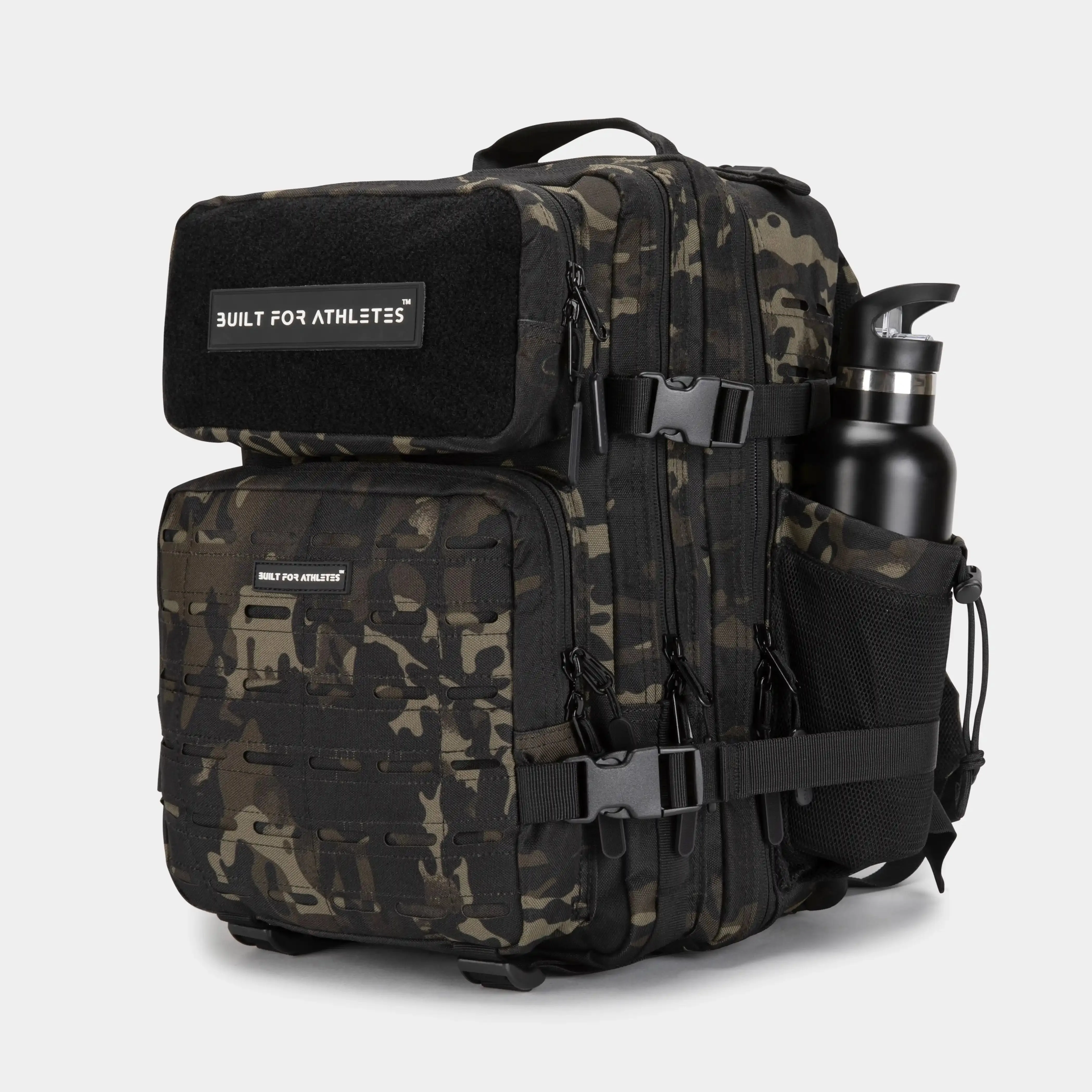 Medium Black Camo Gym Backpack