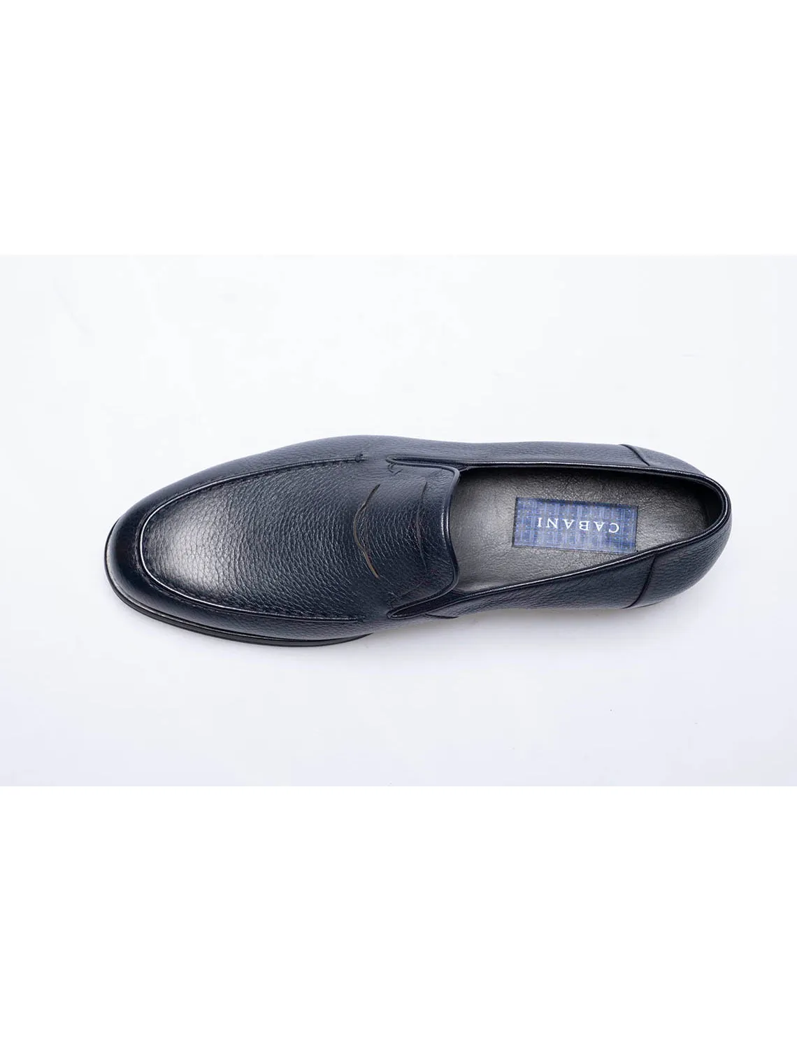 Men Navy-Blue  Genuine Leather  Classic Shoes