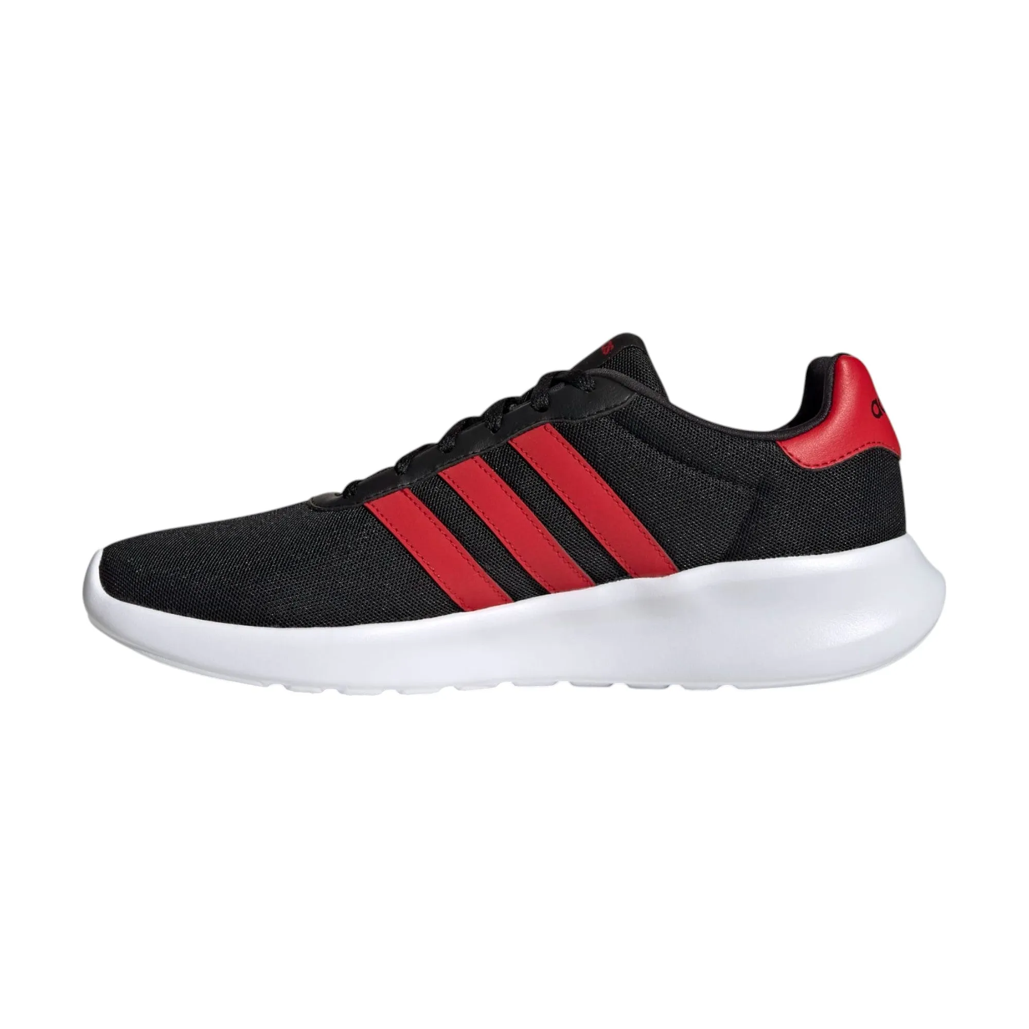 Mens Adidas Lite Racer 3.0 Shoes Black/Red