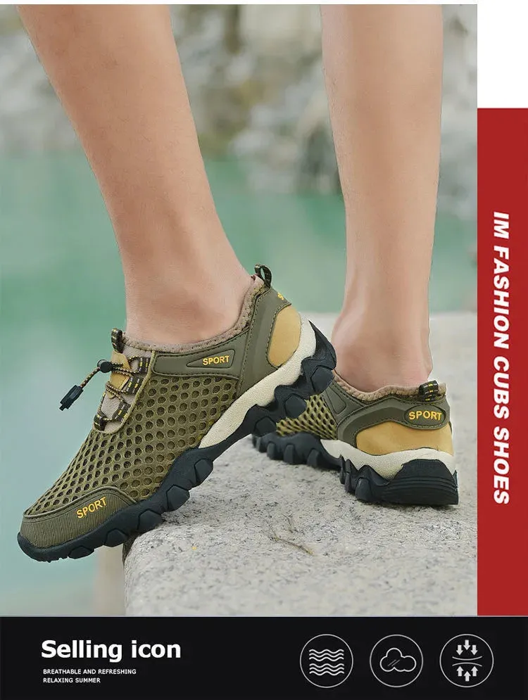 Men's and Women's Mesh Outdoor Hiking Shoes