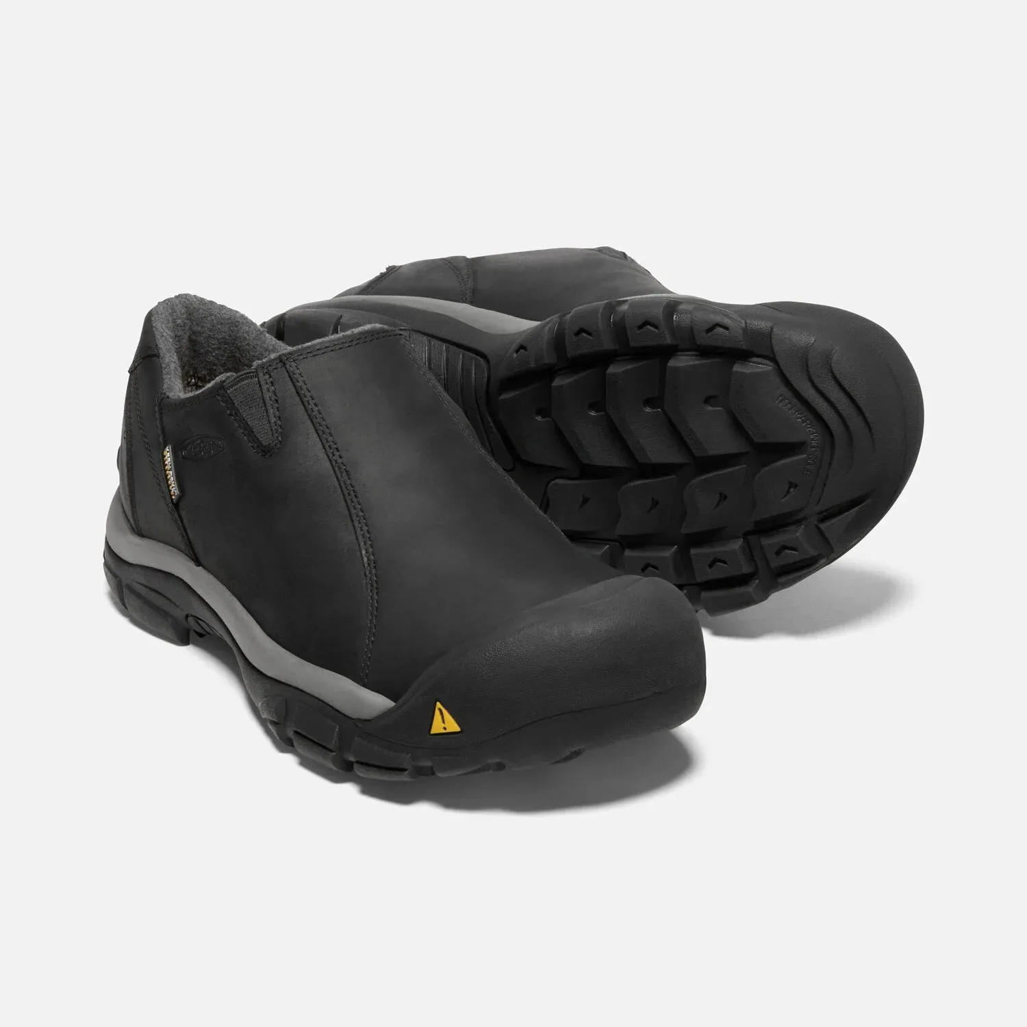 Men's Keen Brixen Waterproof Low Color: Black/ Gargoyle