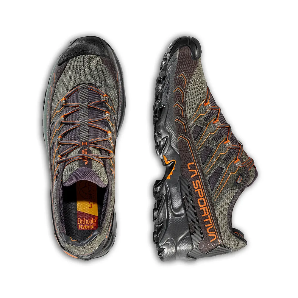 Men's La Sportiva Ultra Raptor II Color: Carbon/Hawaiian Sun