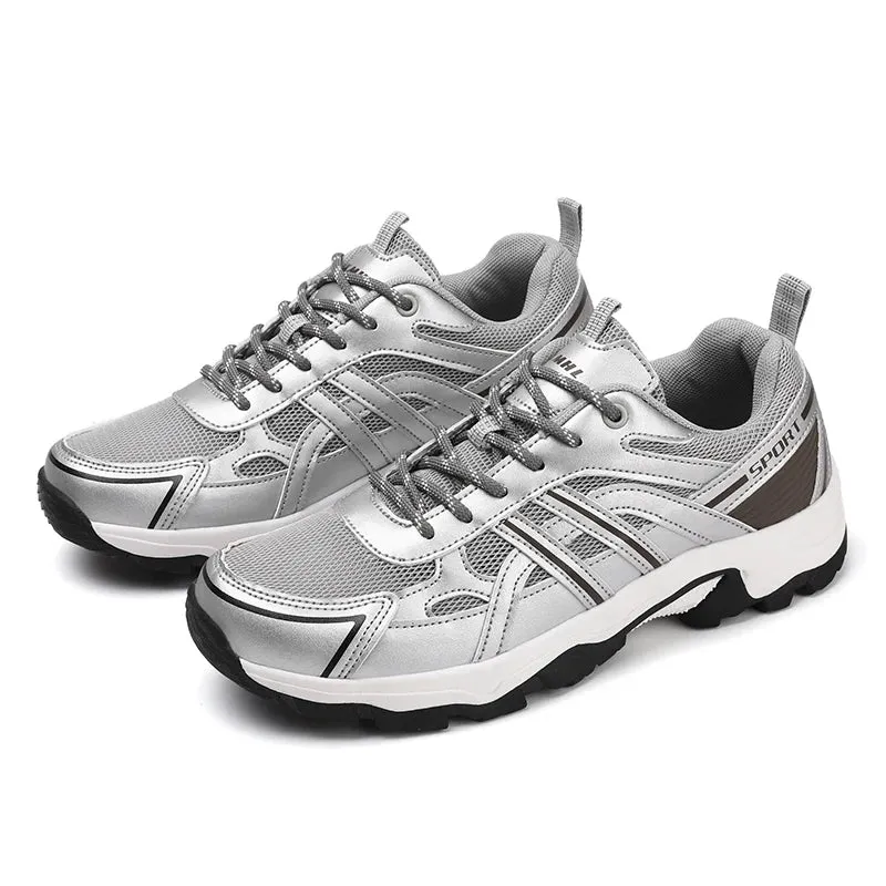 Men's Leather Trekking Sneakers