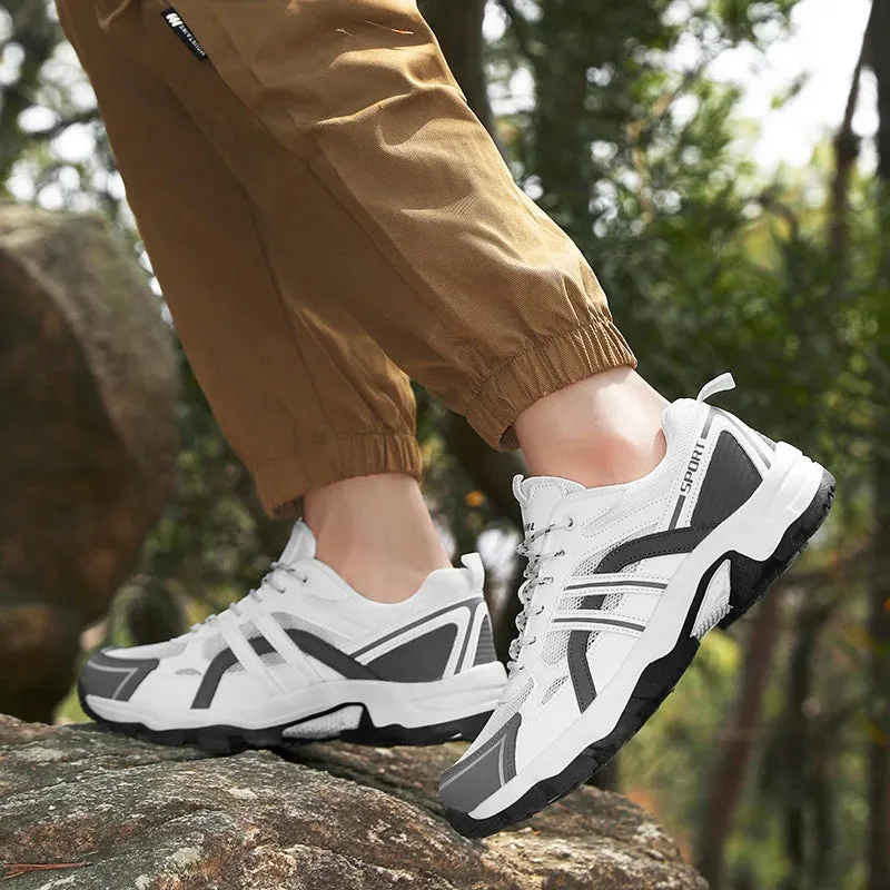 Men's Leather Trekking Sneakers