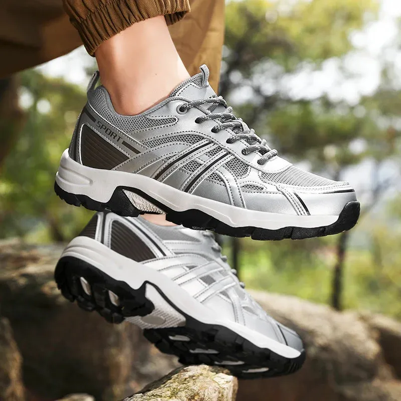 Men's Leather Trekking Sneakers