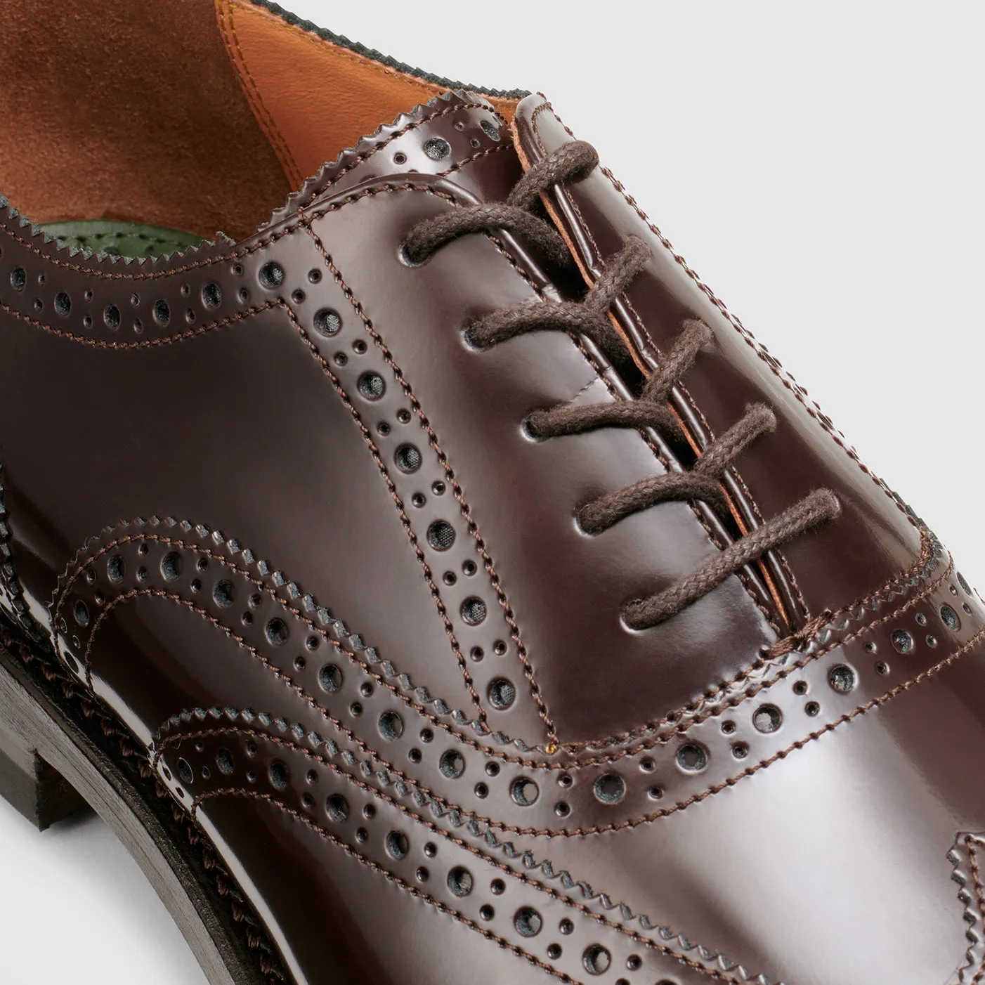 MENS MONOGRAM DOUBLE BROGUE WINGTIP