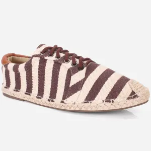 Mens "GUAXI" Canvas Flat Espadrille Shoes