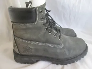 Mens SMITH'S AMERICAN Waterproof Hiking Trekking Field Boots 7.5 GRAY CHARCOAL