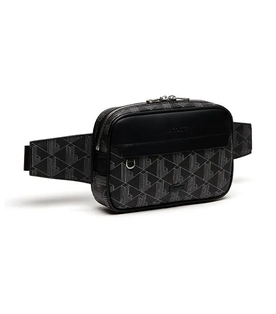 Men's The Blend Monogram Print Waist Bag Monogram Noir Gris