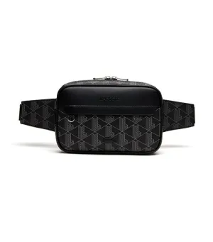 Men's The Blend Monogram Print Waist Bag Monogram Noir Gris