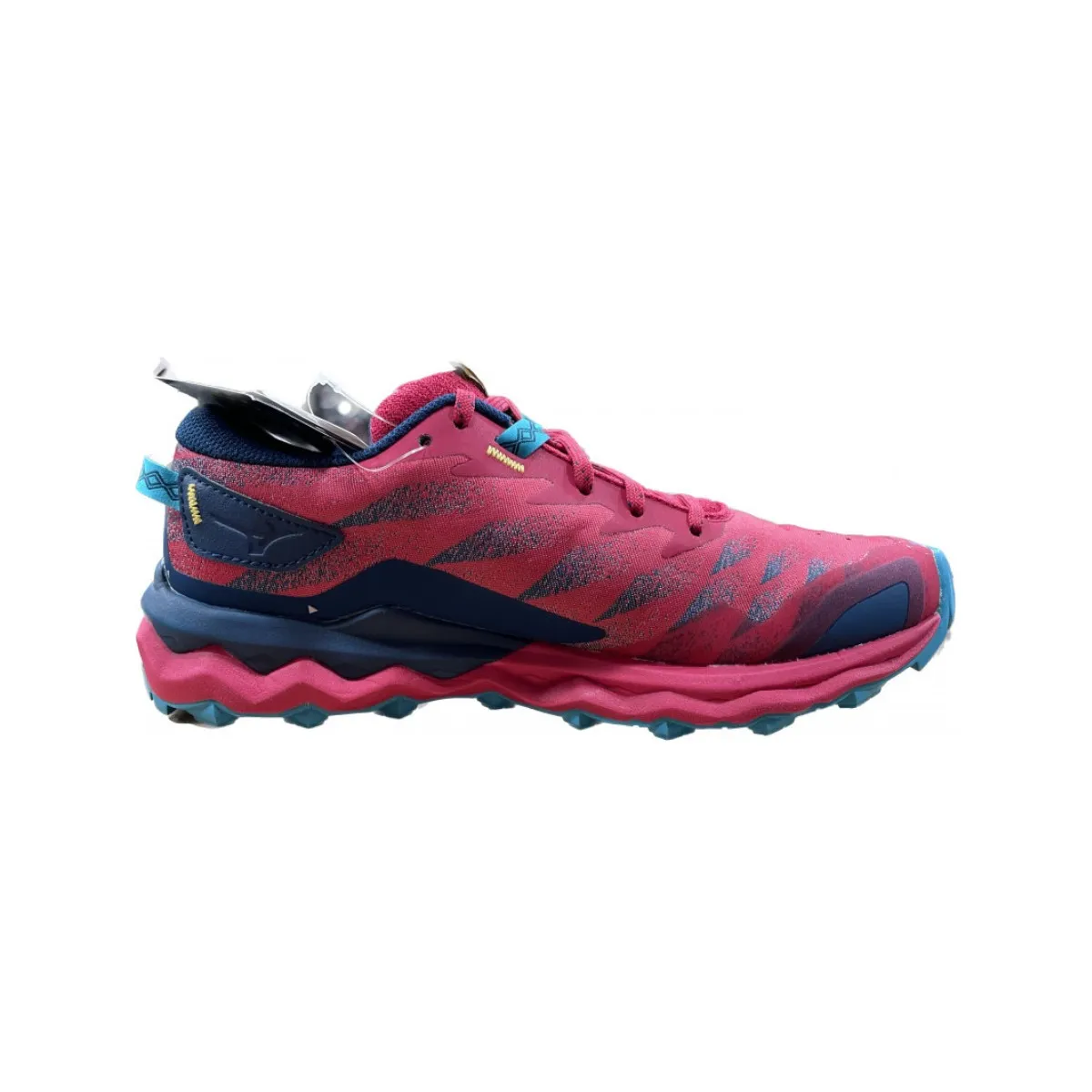 Mizuno Wave Daichi 7 Red Light Blue Shoes  Women