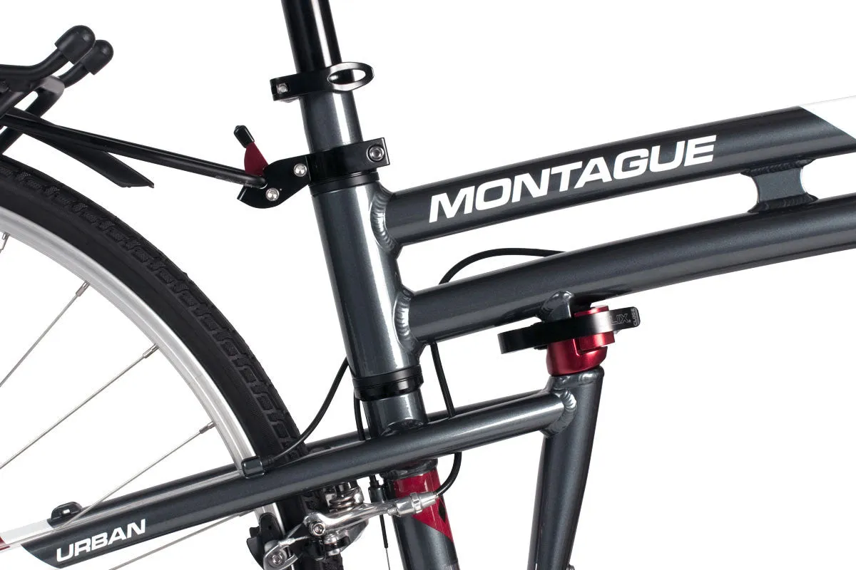 MONTAGUE Urban Folding Road Bike with Rackstand