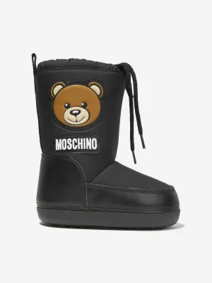 Moschino Kids Teddy Bear Snow Boots