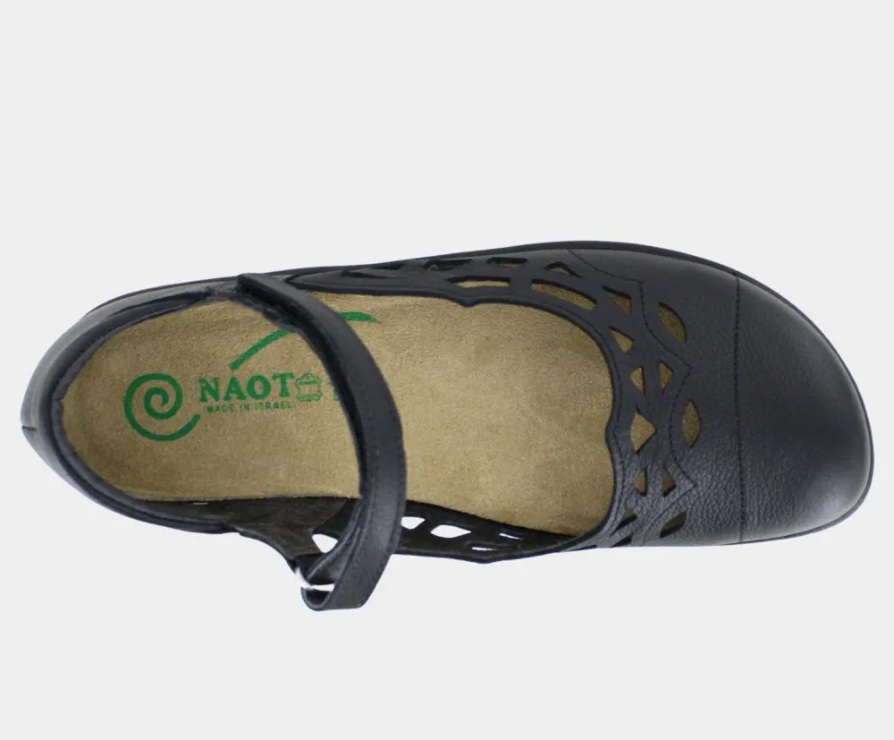 Naot Women's Agathis - Black Soft Leather