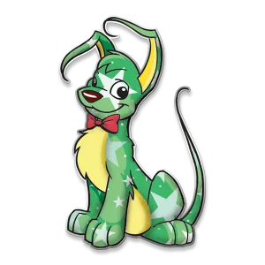 Neopets 25th Anniversary Gelert Pin