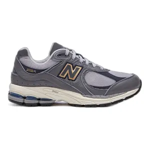 New Balance Men's 2002r Shoes - Castlerock / Gold Metallic