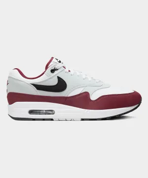 Nike Air Max 1 White / Dark Team Red