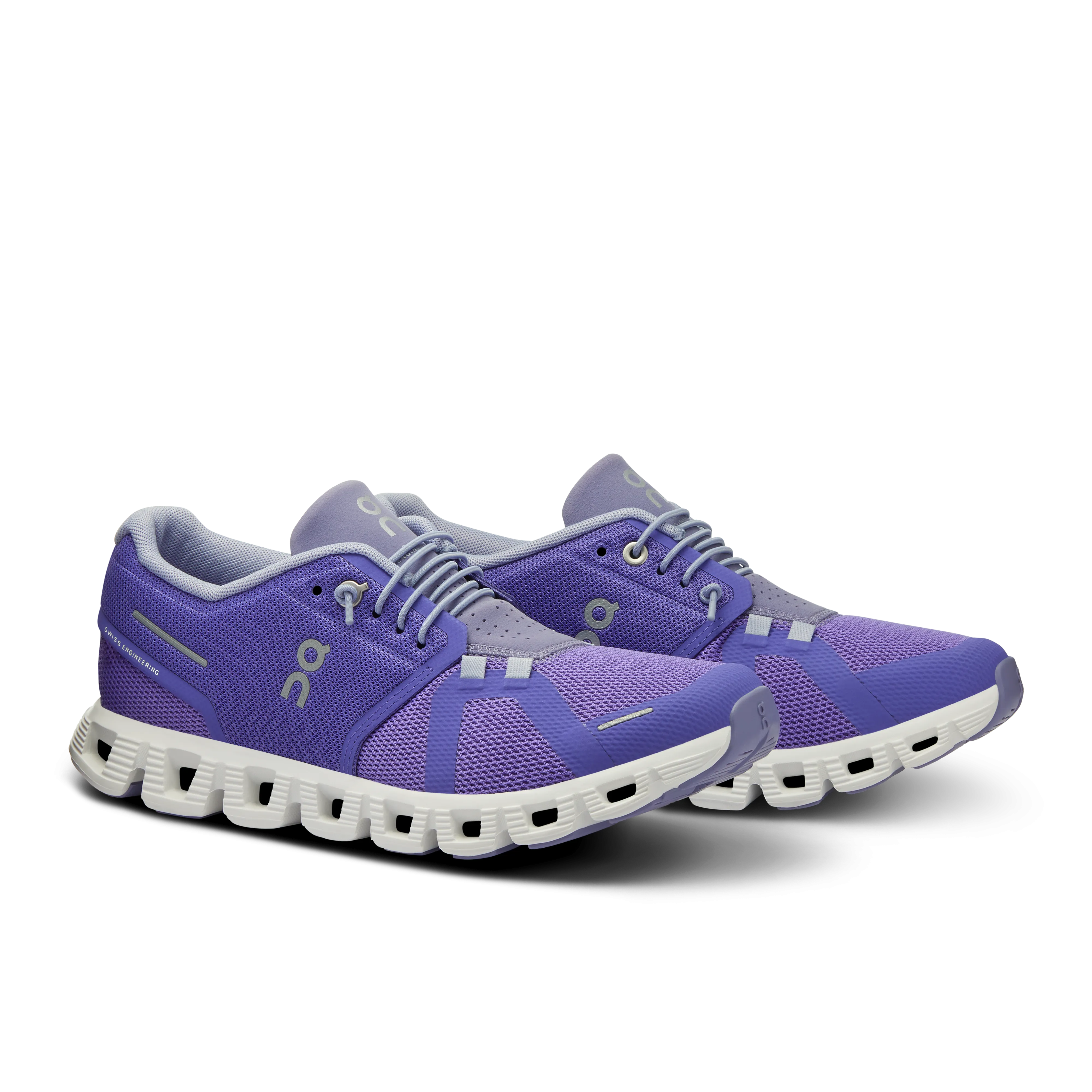 On Running Women's Cloud 5 Shoes - Blueberry / Feather