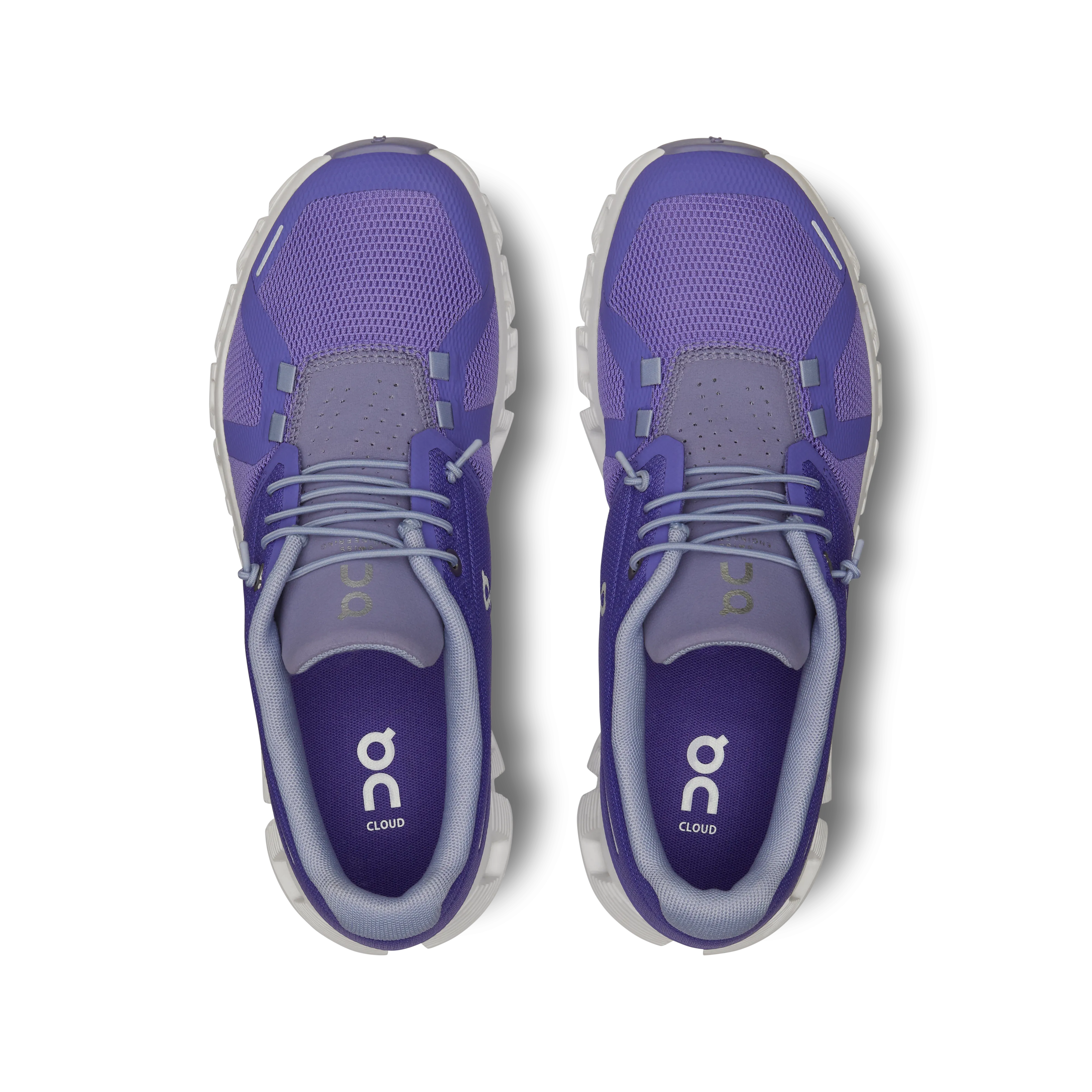 On Running Women's Cloud 5 Shoes - Blueberry / Feather